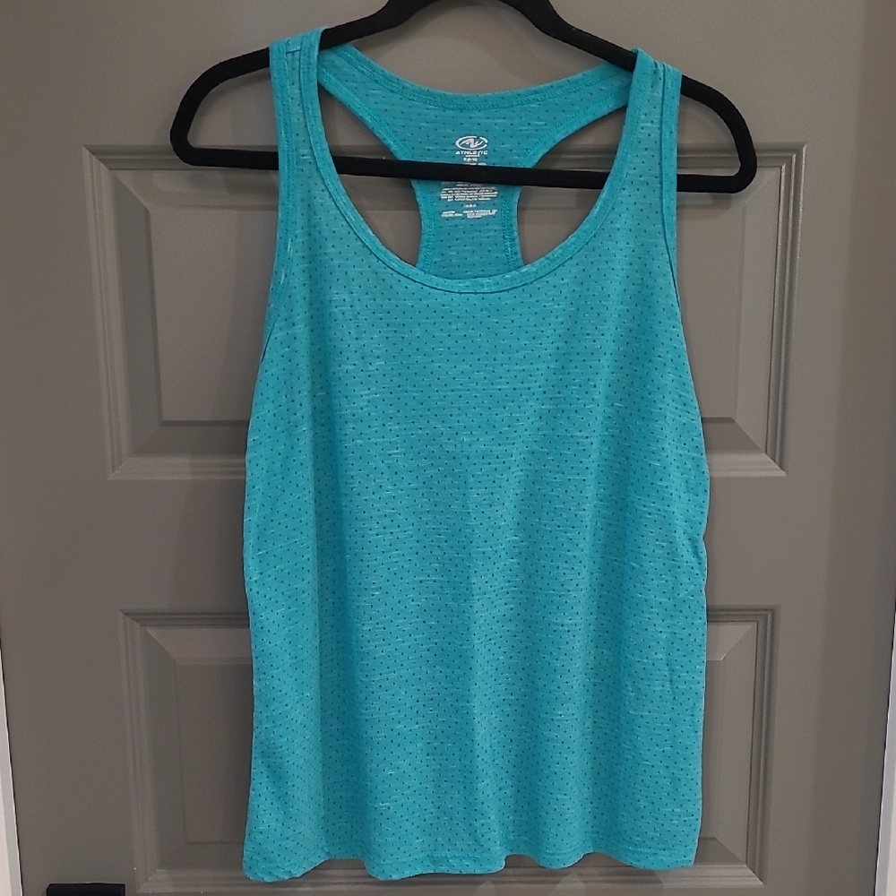 Athletic Works Blue Tank Top